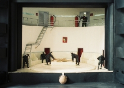 Entwurf für die "Bakchen" von Euripedes