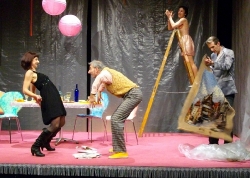 "Venedig im Schnee" von Gilles Dyrek Mainzer Kammerspiele 2010 Regie: Tom Peifer Ausstattung: Natalia Haagen